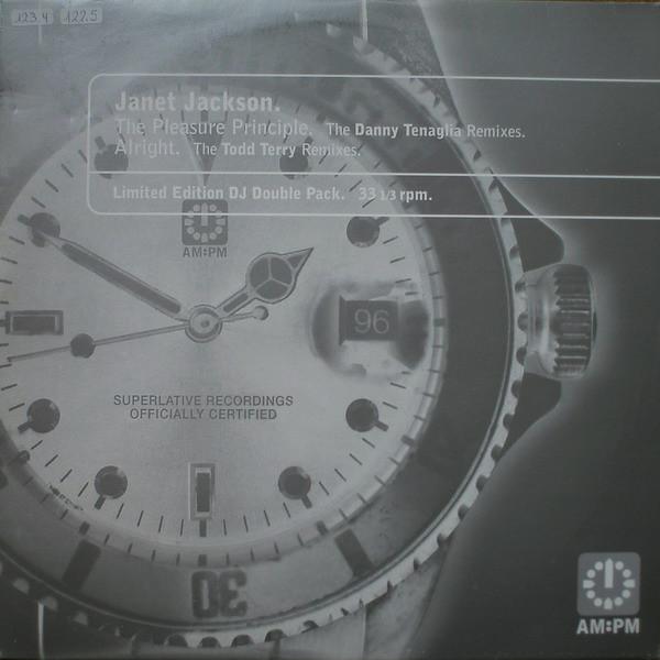 12inch Record JANET JACKSON  The Pleasure Principle The Danny T 5815151 AMPM 1996 UK Dance  Electronica Used