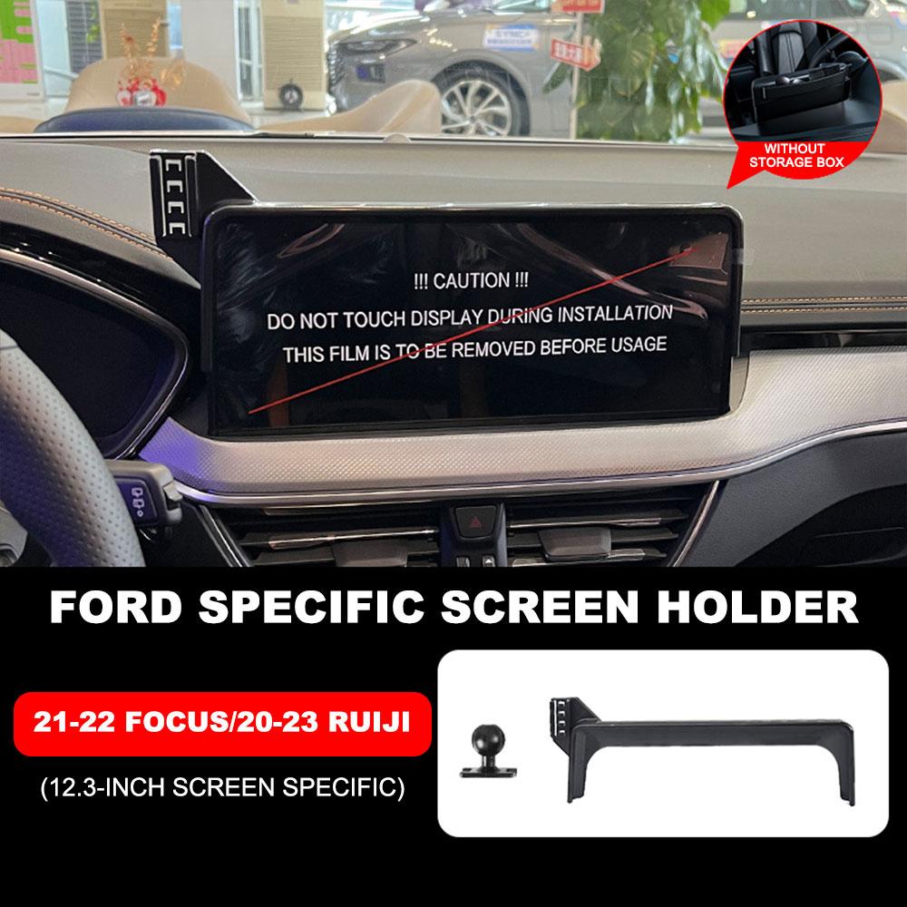 Auto-Handyhalter für Ford Focus MK4 IV ~ GPS Lüftungsschlitz Handyhalter Auto Smartphone Ständer Schwerkraft Zubehör