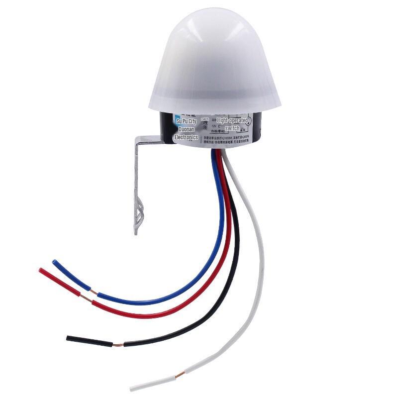 Automatic Dusk-to-Dawn Rainproof Light Sensor Switch