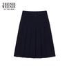 Teenie Weenie Women's Little Bear Letter A-Line Midi Skirt