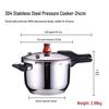 HOCUF 304 Stainless Steel Explosion-Proof Pressure Cooker