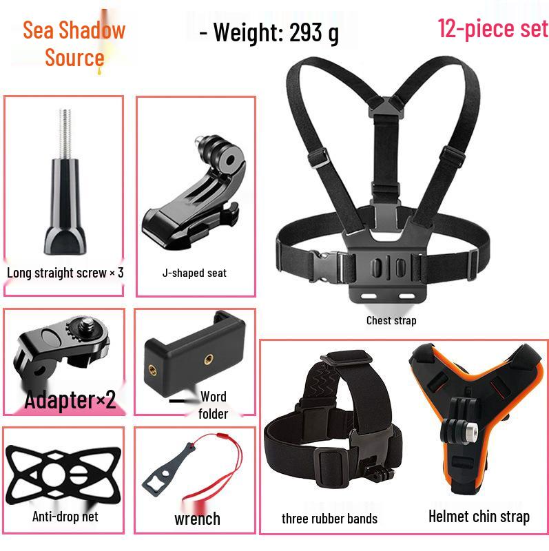 GoPro13 Chest Mount Camera and Phone Holder for Outdoor Activities