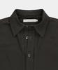 SLOWACID Washed Herringbone Shirt Jacket [Charcoal]