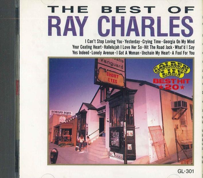 

CD RAY CHARLES - Best GL301 GOLDEN LILY Japan Obi Jazz Used