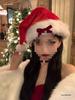 Festive Bow & Hat: Adult Holiday Dress-Up Headdress and Photo Prop