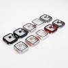 Armband i rostfritt stål + Ultrafodral för Apple Watch-band 10 42 mm 46 mm 44 mm 45 mm 41 mm 40 mm metallarmband för iwatch-serien 9 8 7 6 SE