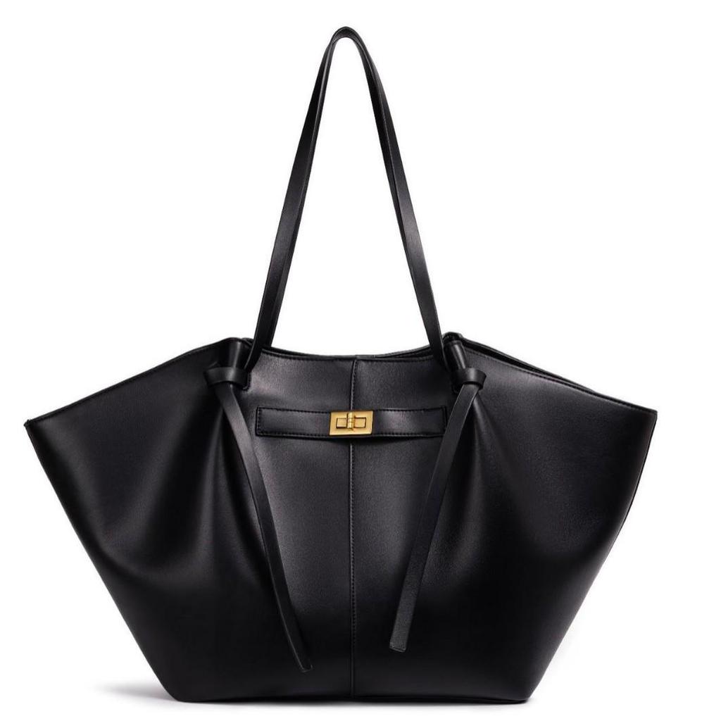Korean Style Large Capacity Tote - Casual Work Commute Essential Women's Handbag
