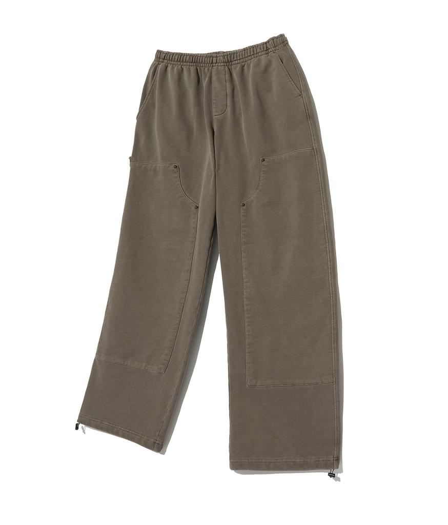 PHYSICAL DEPARTMENT Pigment Double Knee Sweatpants_Brown