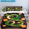 3PCS Goku Anime 3pcs Bedding,Including 3PCS Duvet Cover And 2pcs Pillowcases Perfect for Christmas,Ideal for Bedroom, Dormitory