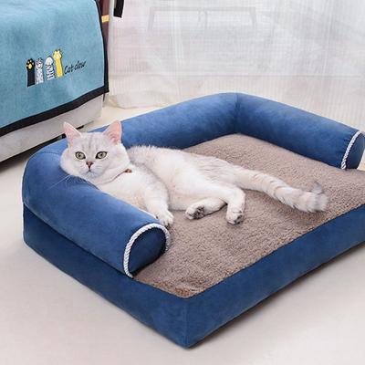 Winter Super Warm Dog Mat Thickened Dog Sofa for Small Medium Large Dogs Cats Deep Sleep Fluff Bed Removable Washable Pet Bed