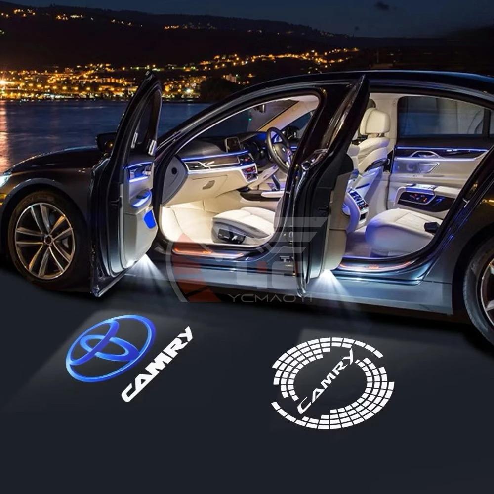 DTEZTU1 For Toyota Camry 40 50 55 70 V40 V50 V55 V70 XV40 XV50 XV55 XV70 2pcs car Door sign lights welcome projection lamp to the door