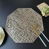 Octagonal Heat Insulation Anti-Slip Placemat: Creative PVC Table Mat & Coaster