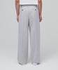MUSINSA STANDARD Super Wide Hidden Banding Slacks [Light Gray]