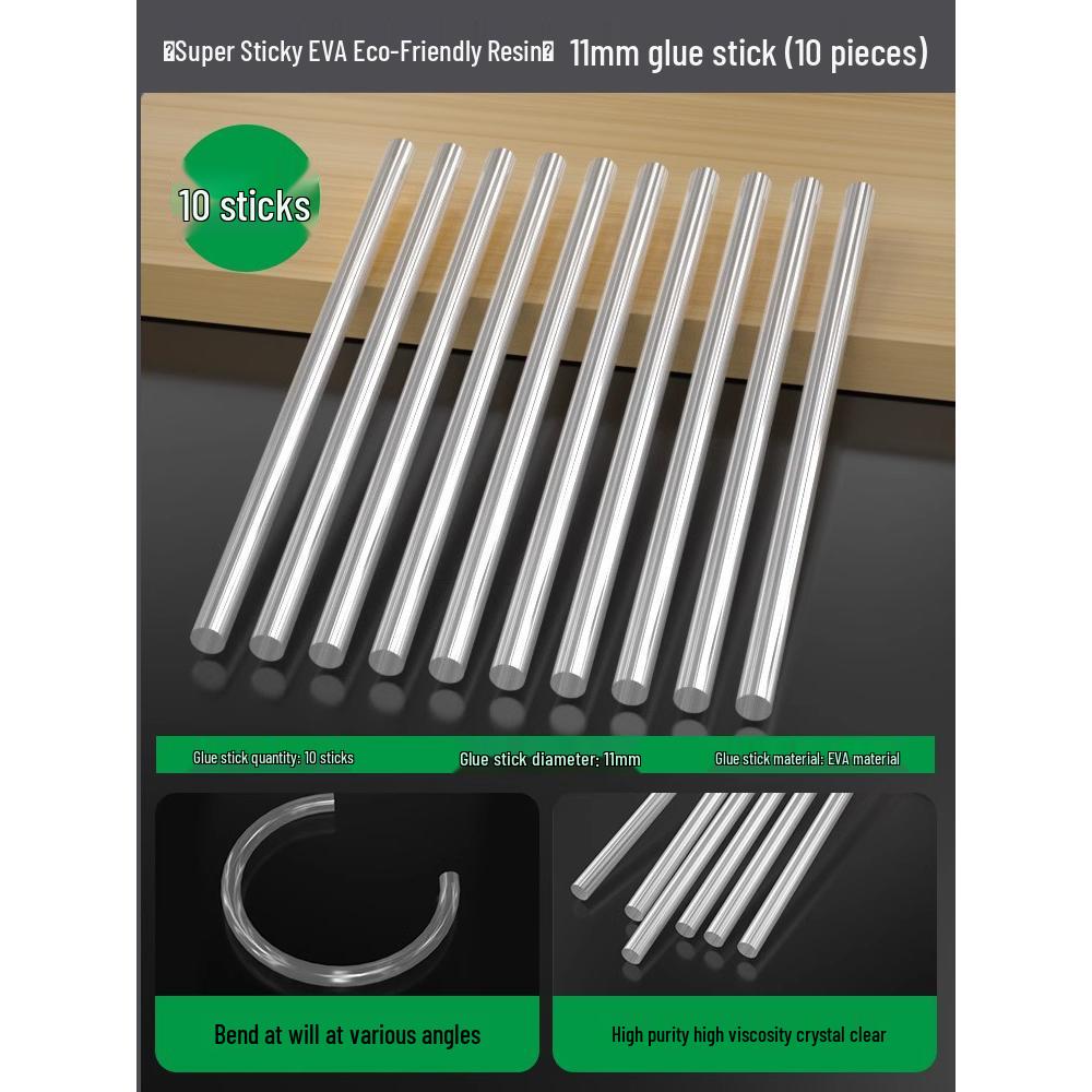 Baolian Hot Melt Glue Gun with Free Glue Sticks, 7-11mm, for Handmade and Household Projects