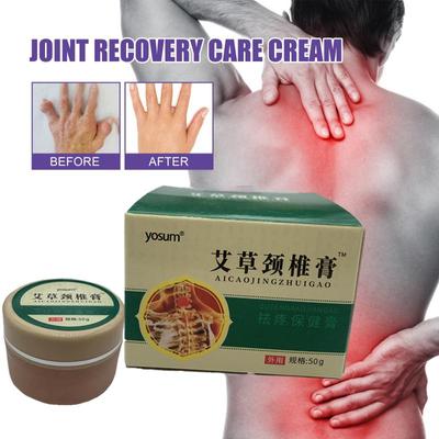 Smärtstillande knäledssalvor Kräm Ben Nacke Rygg Ortopedisk gipsmassage krämer Ben Knäled Bensmärta Gips Cure Armbåge 50G