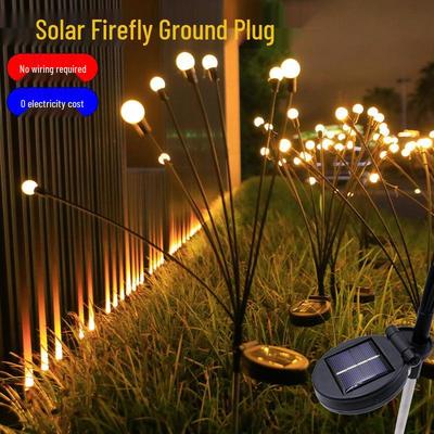 Waterproof Solar Firefly LED Light for Courtyard and Lawn