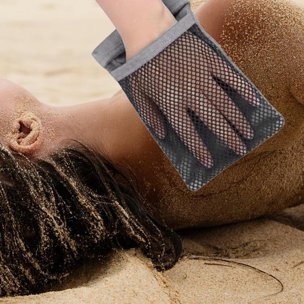 Bolsa de eliminación de arena de playa, accesorios, toalla en polvo profesional para deportes acuáticos,