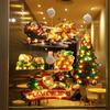 LED Christmas Suction Cup Window Lights: Indoor Decorative Hanging Festival Lights
