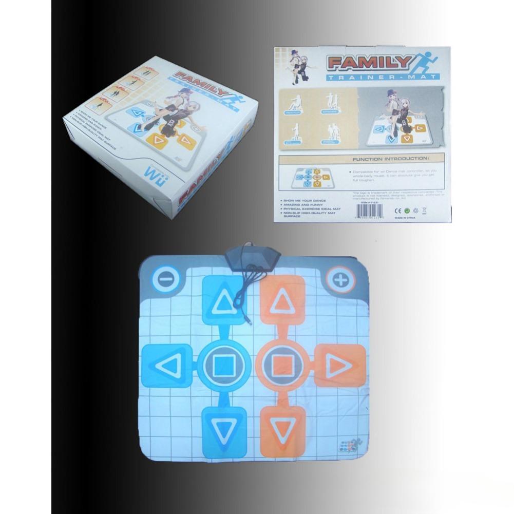 Dance Mat, Double Person Non-Slip Dance Dancing Pad Mat Dance Active Life Pad Controller with USB Dancing Step Pads To PC for Wii Console Game