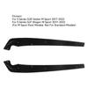 Car Rear Bumper Lip Rear Bumper Spoiler Glossy Balck Rear Bumper Side Splitters Flaps for 5 Series G30 G31  Sport 2017‑2025