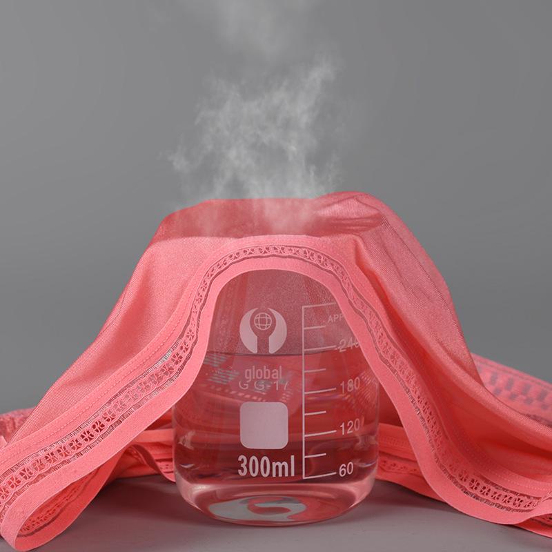 Boxer in seta ghiacciata convessa 3D: Biancheria intima maschile ampia, sexy, sottile, trasparente e ad asciugatura rapida