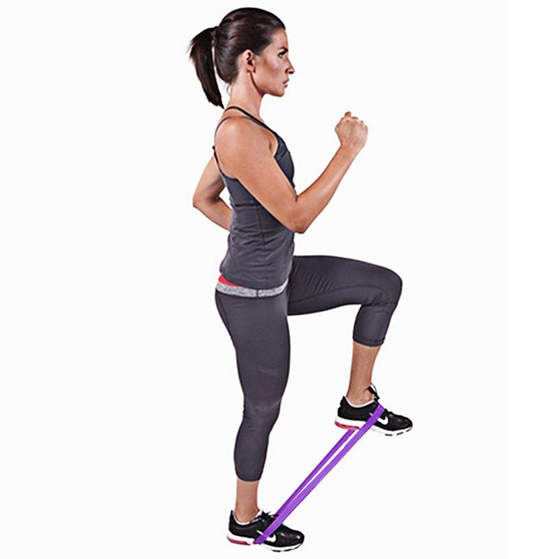 Resistance Bands Elastic Bands for Fitness Women Men Gluteus Strength Training Stretch Belt Squat Pilates Exercise Workout Bands