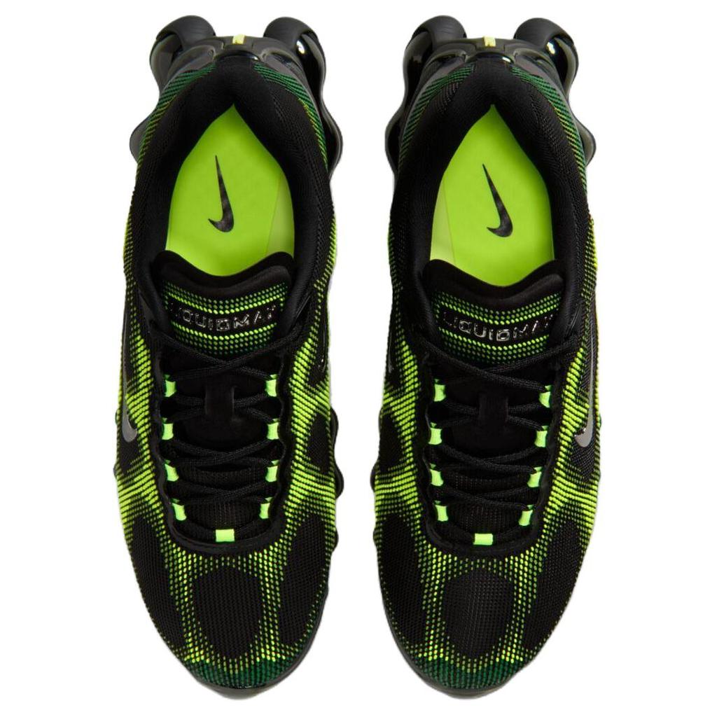 Nike AIR LIQUID MAX Comfortable Running Shoes Unisex Black Green IQ7634-001