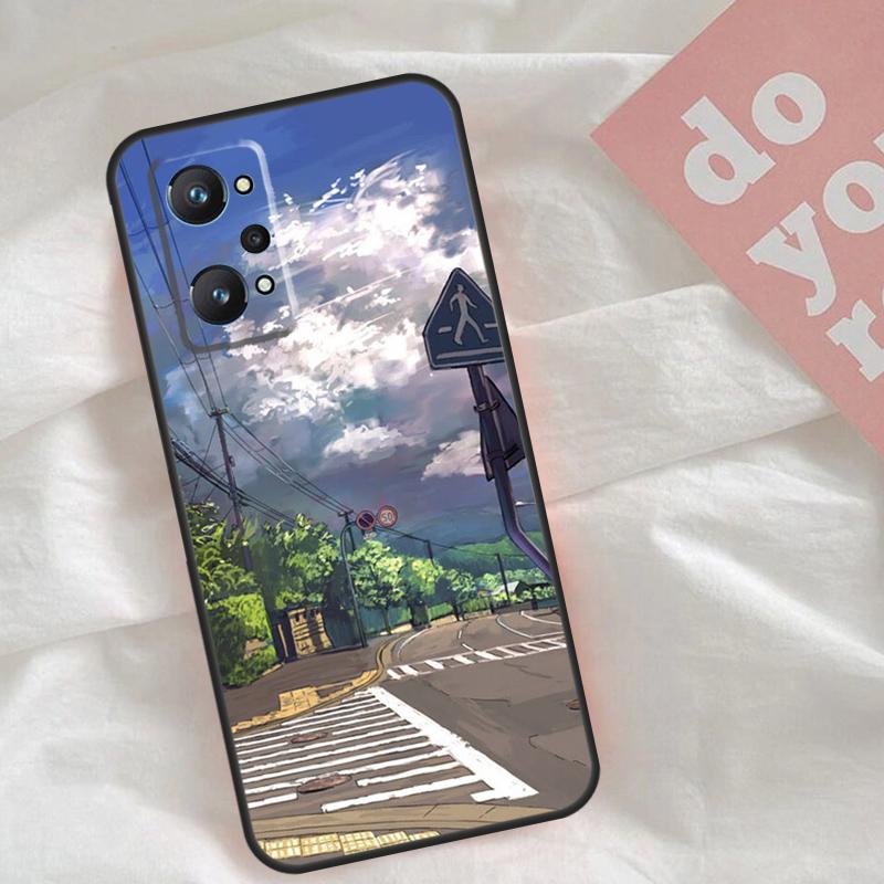 Manga Anime Street Case For Realme C75 C63 C61 C65 C67 C55 C51 C53 C35 C71 15 11 12 13 14 Pro Plus GT6 GT7 Pro