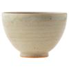 Marui Pottery Shigaraki Ware Hechimon Matcha Tea 12cm White Glass Cream Bowl, Approx. Diameter, Finish, MR-3-4117