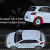 1:24 WULING BINGUO Car Model Toy Diecast Metal Sound Light Intelligent Voice New Energy Vehicles Models Desktop Decorations Gift