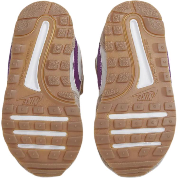 Nike MD Valiant Slip Resistant Abrasion Resistant Low top Toddler Shoes Yellow White Purple Infant And Toddler CN8560-202