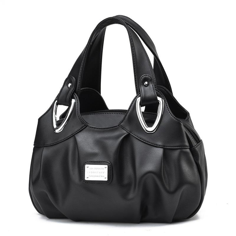 Flower Pu Leather Women Handbag Big Women's Shoulder Bags Famous Brand Design Lady Tote Handbag Colour Printing Crossbody