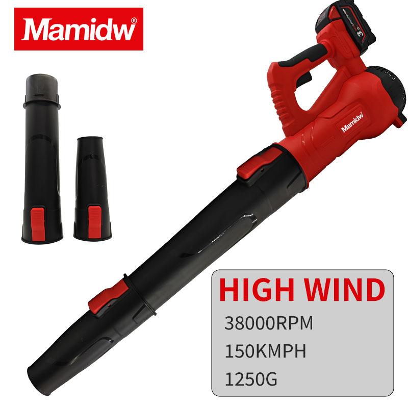 Mamidw 38000RPM Cordless Air Blower 3 in1 Brushless Handheld Leaf jet Turbo Blower Power Tool For Milwaukee 18V Battery
