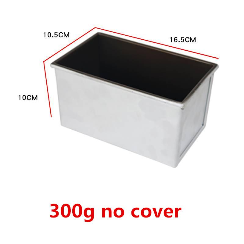 Black Non-Stick Bread Loaf Meatloaf Pan Box With Lid Iron Toast Mold Kitchen Bakeware Bread Loaf Pate Toast Cakes Baking