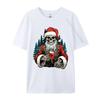 Skeleton Santa Dead Inside Santa Christmas Skull Funny T-Shirts Novelty Birthday Gifts Tees Tops Cotton Black T-Shirt