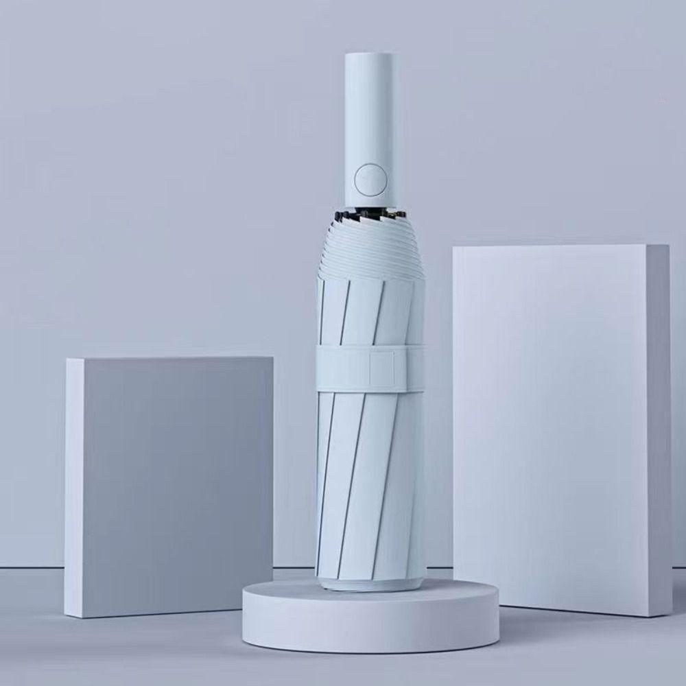 Reinforce Structure Automatic Folding Umbrella Super Large Sun Rain Umbrella  Walking