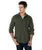 Ssikyual Brushed Warm Flannel Soft Cotton Daily Shirt