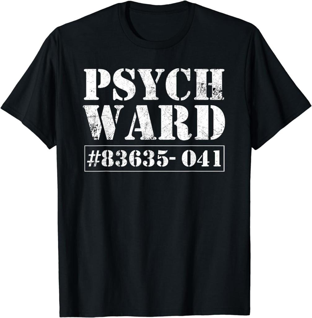 Psych Ward Prison Breakout Inmates Creative Dressup Gifts Gendered TShirts for Men and Women