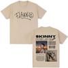 Rapper RELS B Skinny Flakk A New Star Album Merch Tshirt Unisex Women Clothing Fashion Hip Hop Tshirts Cotton T Shirts Streetwear