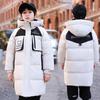 Mid-length Down Jackets for Children's Fashion, Thick Duck Down Jackets for Boys and Girls In Winter