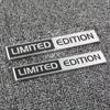 2PCS Metal Limited Edition 3D Car Body Badge Sticker Trunk Fender Emblem Decal Accessorie For Car Motorcycle Bike