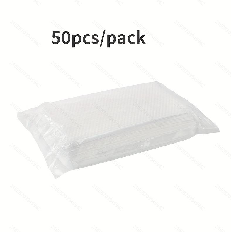 50pcs Magic Eraser Disposable Cleaning Cloth - Special for Kitchen Grease, Bathroom Stain Removal, Lazy Cleaning Must-Ha