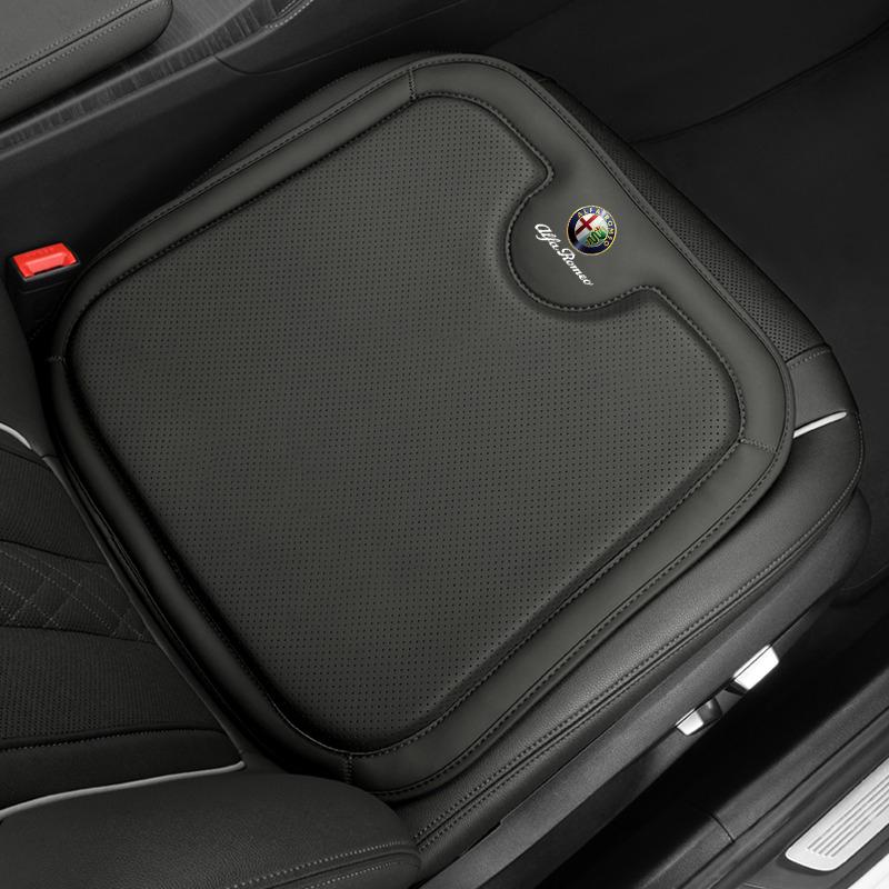 

For Alfa Romeo 1pc New Style Car Seat Cushion Cover Back Waist Protective For Alfa Romeo Giulia Stelvio Giulietta 156 159 147 Mi