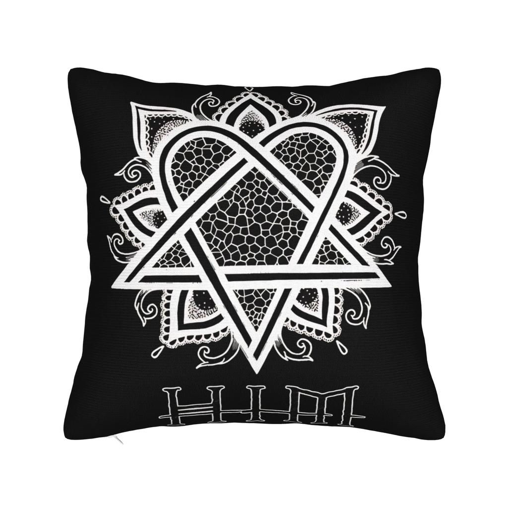 Pillow Cover Him Ville Valo Band Razorblade Romance Funny Pillow Case For Sofa Home Decoration Pillowcases