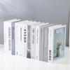Minimalist Faux Book Decor for Living Room Display