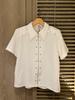 "Black Unisex Retro Yuppie Zipper Short-Sleeve Shirt - Trendy Loose BF Style"