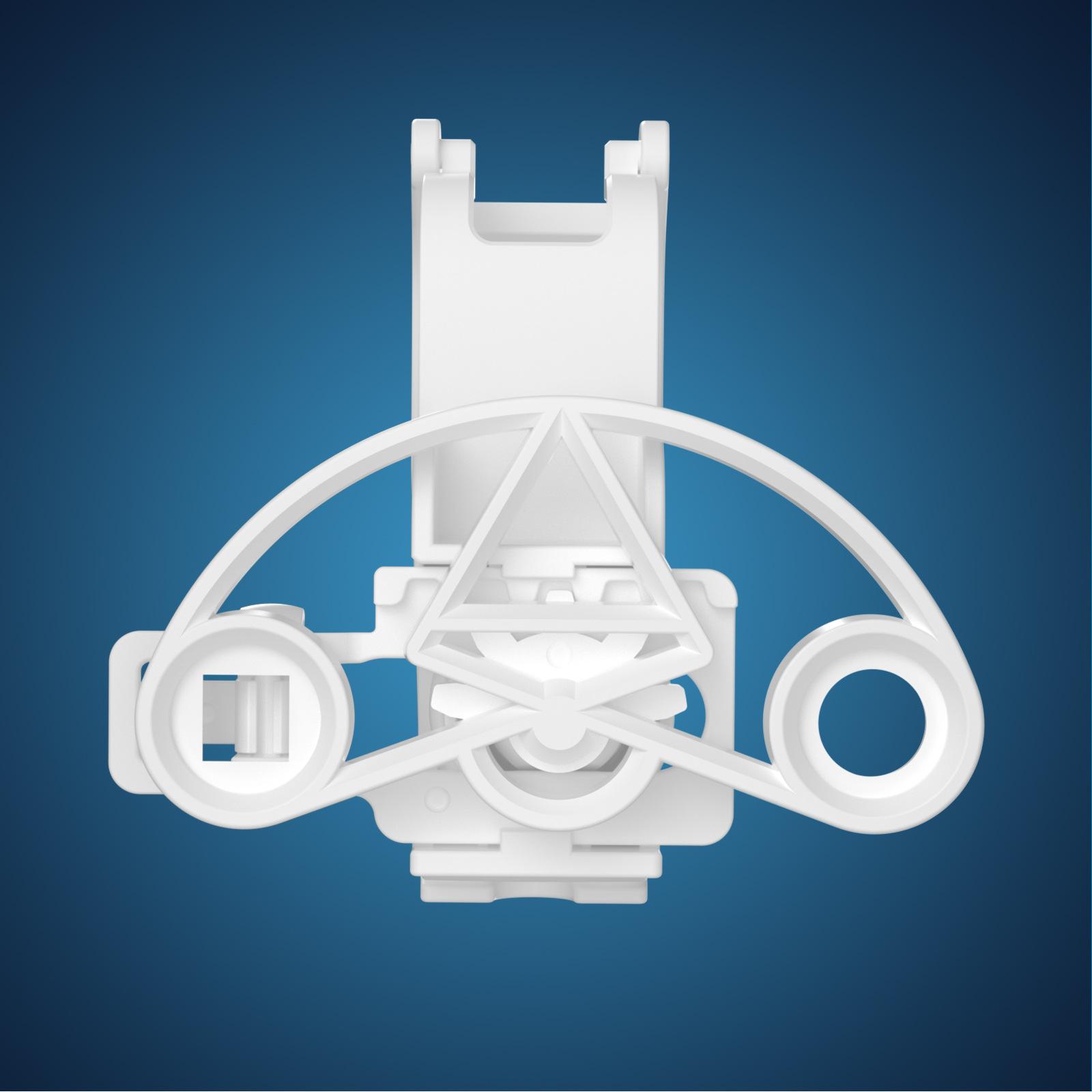 Mini Steering Wheel for PS5 Controller белый