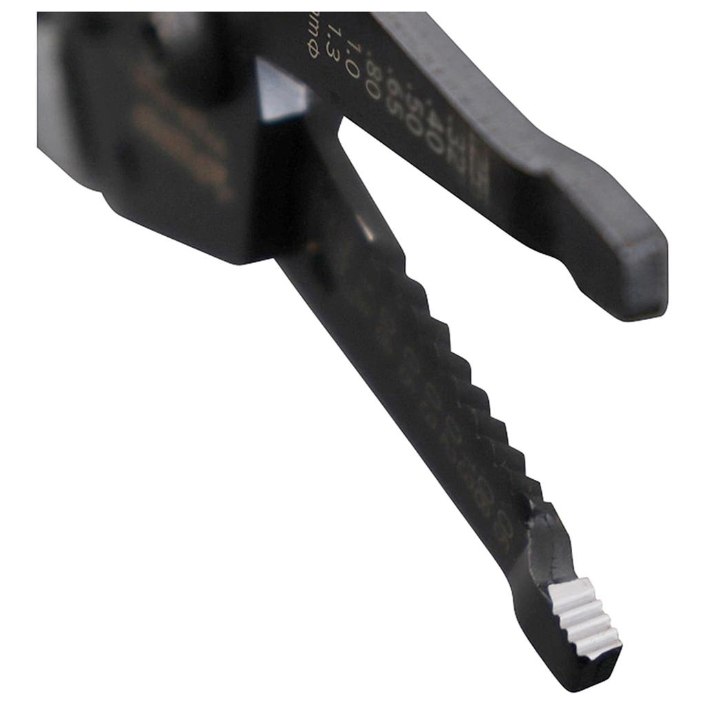 Fujiya Wire Stripper Type A, 165mm, Black Gold with Spring, PP323A-165-BG