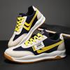 New Spring Men's Shoes Breathable Lightweight Thick-soled Color-blocking Casual Shoes for Young Outdoor Trendy Sports Shoes for Men