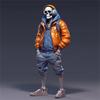 Cool Skeleton Figures Sports Series Skull Resin Crafts Halloweenské dekorace Auto Instrument Panel Dekorace stolu